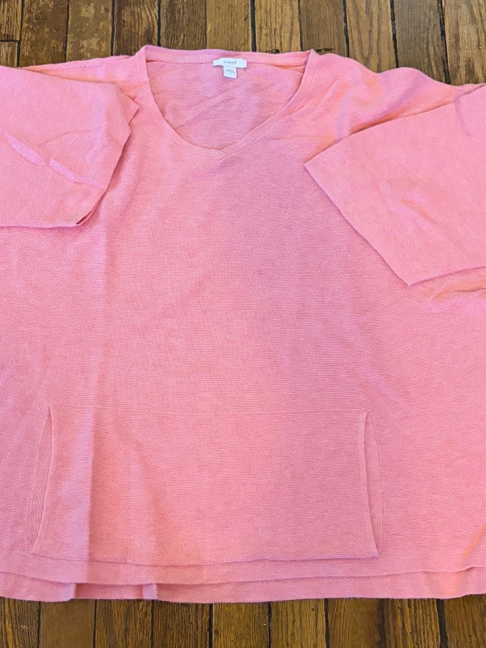 Pure Jill short sleeve sweater